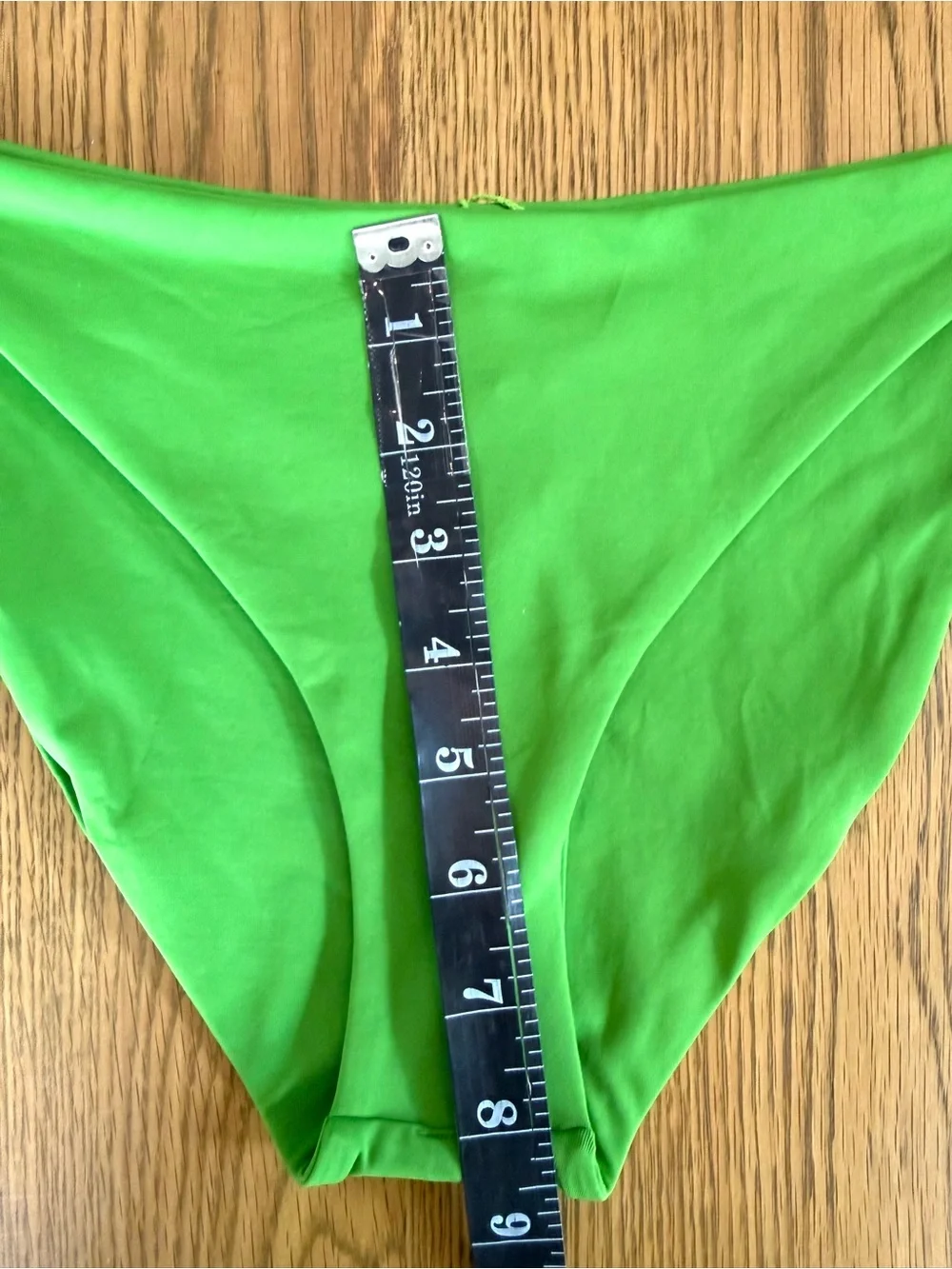 L*Space Camacho Bikini Bottom Full Cut Green Size M NWT